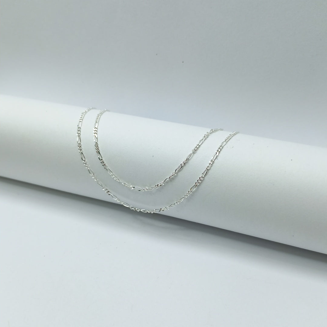 CADENA TEJIDO 3X1 PLATA .925 55 CM 2.3 GR (NUEVO)