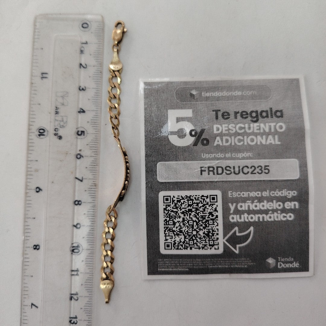 ESCLAVA ORO 10 K 6.1 GRMS (SEMINUEVO)
