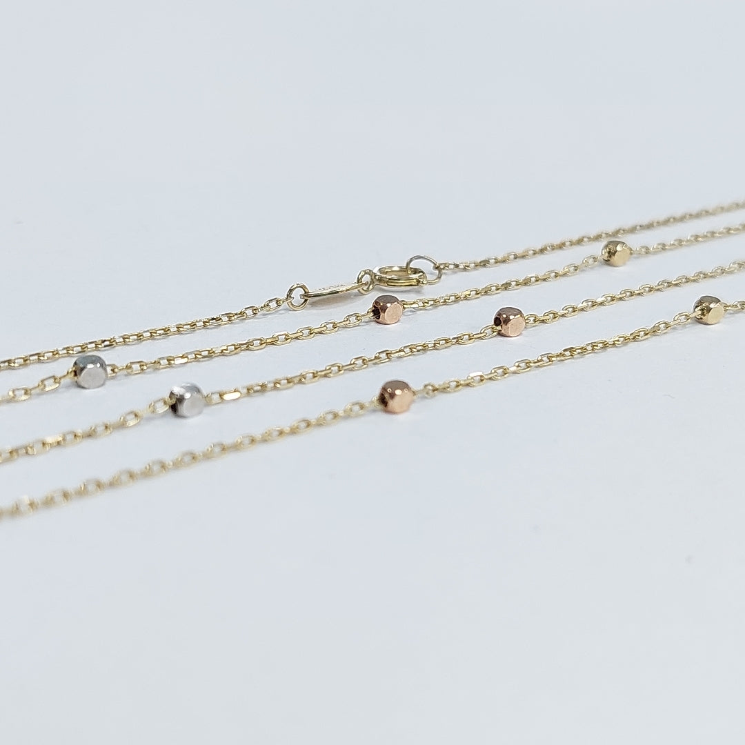 CADENA ORO 10 K 2,50 GRMS (SEMINUEVO)