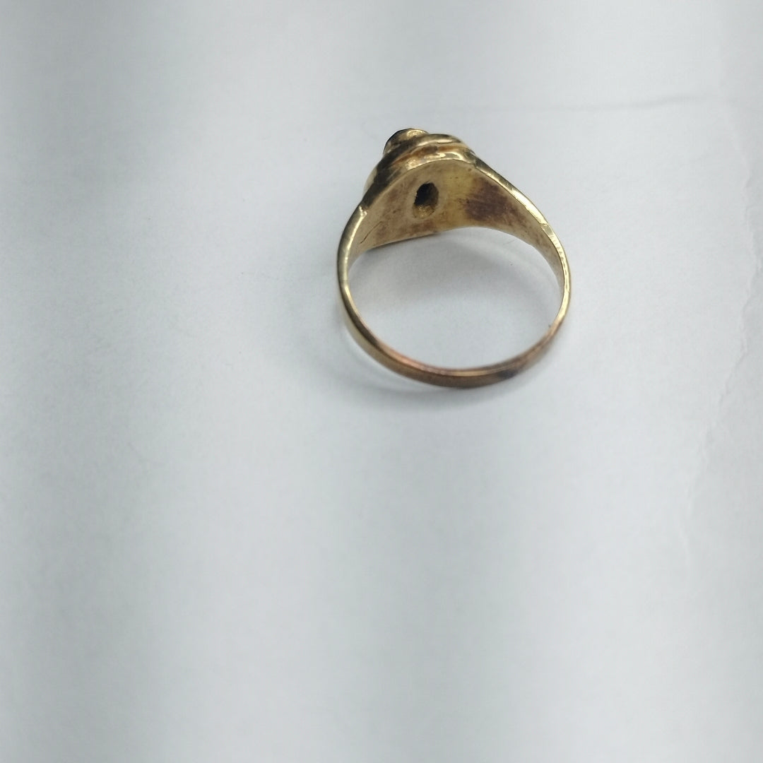 ANILLO DE GRADUACIÓN ORO 10 K 1,80 GRMS (SEMINUEVO)