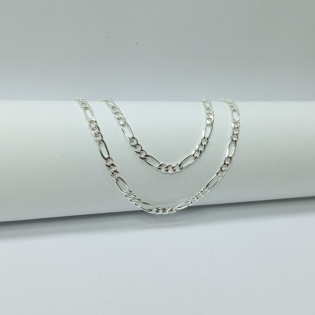 CADENA TEJIDO 3X1 PLATA .925 55 CM 7.7 GR (NUEVO)