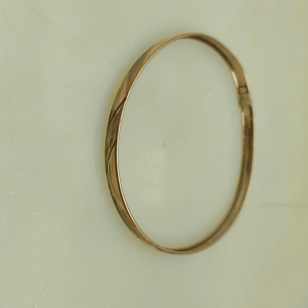 PULSERA, PULSERA RIGIDA ORO, ORO COMBINADO 10 K 4 GRMS (SEMINUEVO)