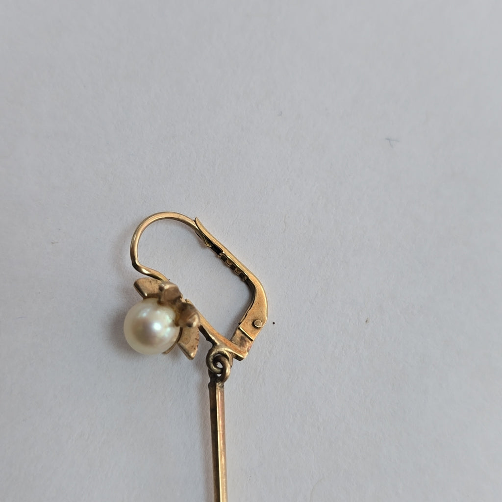 ARETES PAR ORO 8 K 4,50 GRMS (SEMINUEVO)