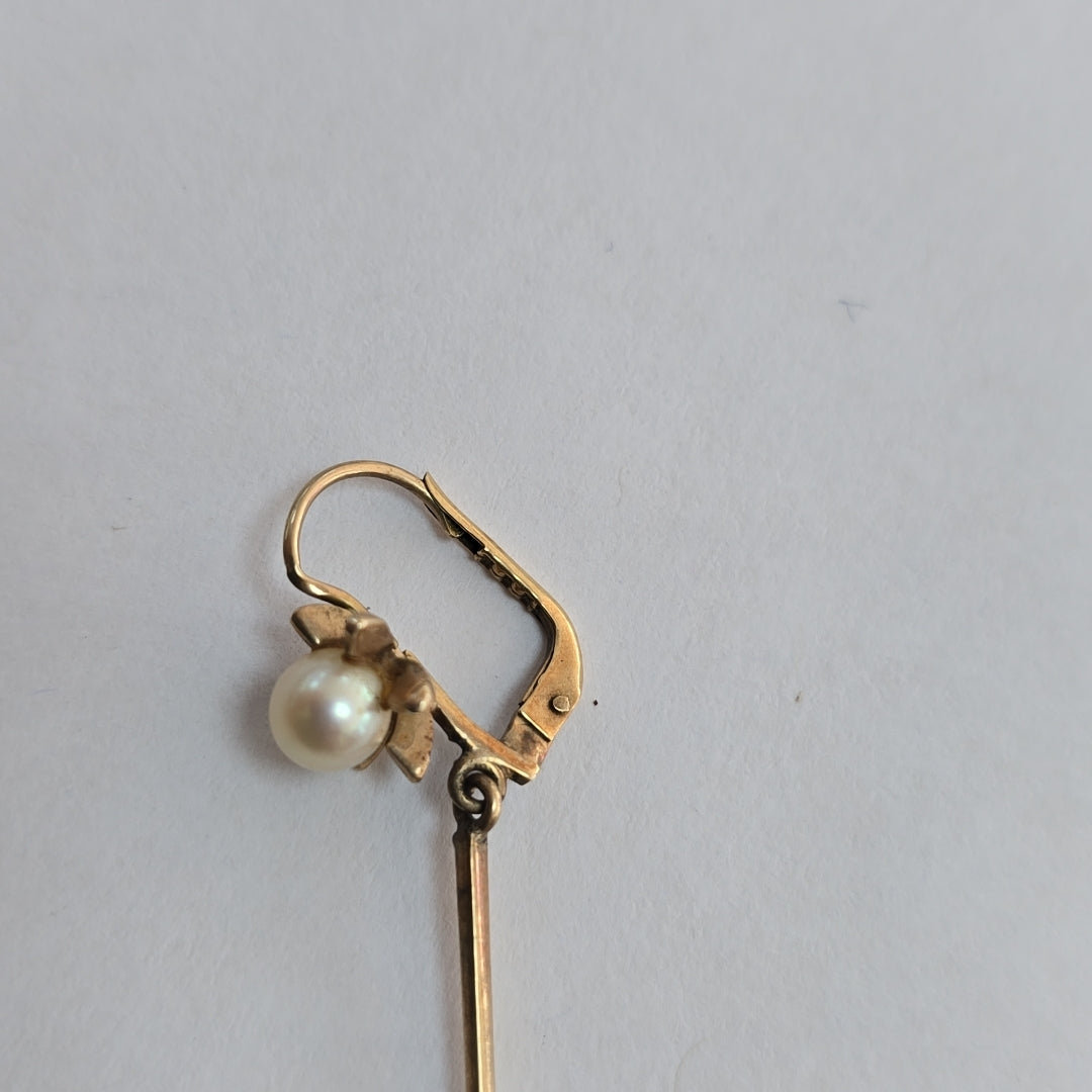 ARETES PAR ORO 8 K 4,50 GRMS (SEMINUEVO)