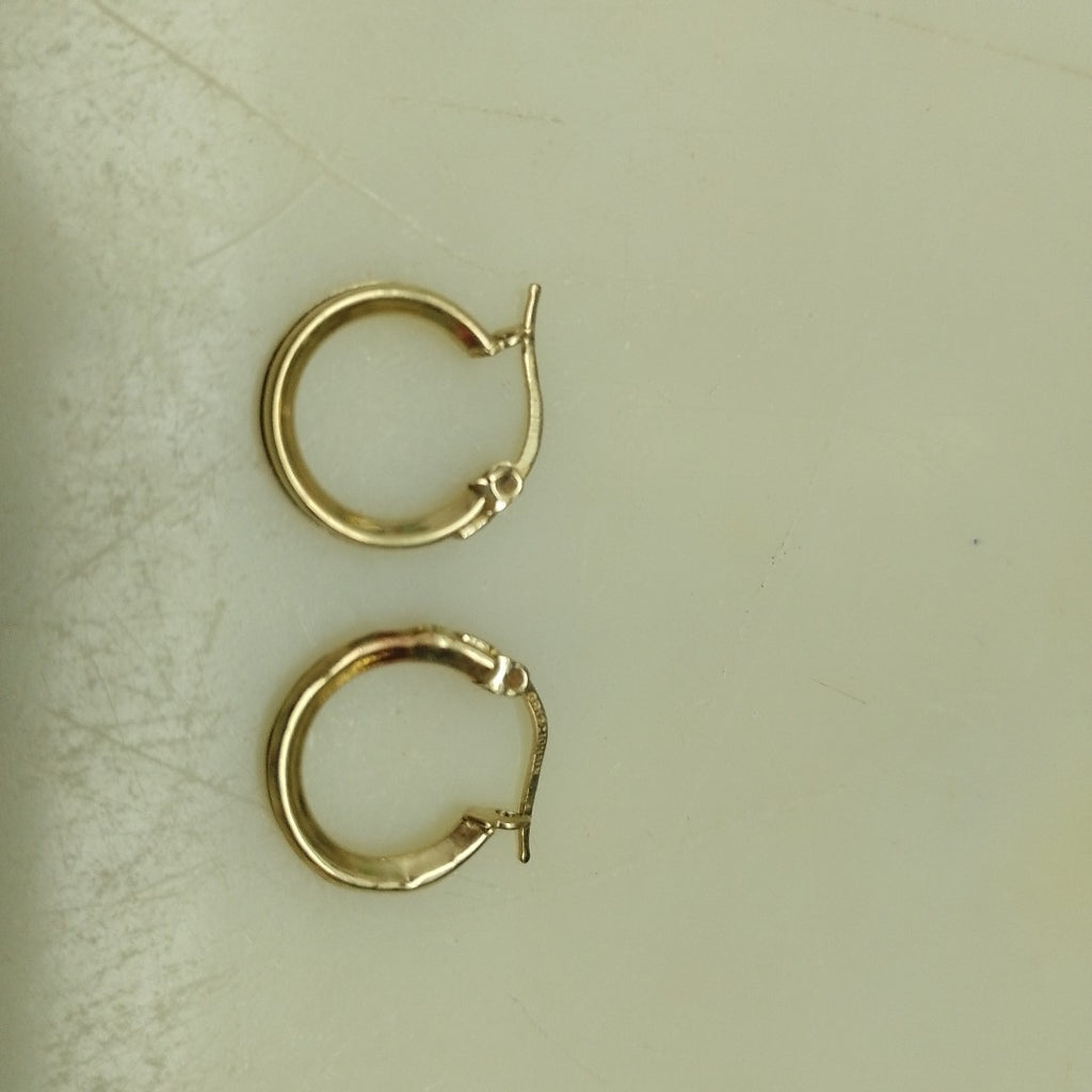 ARRACADAS PAR ORO 10 K 1.3 GRMS (SEMINUEVO)