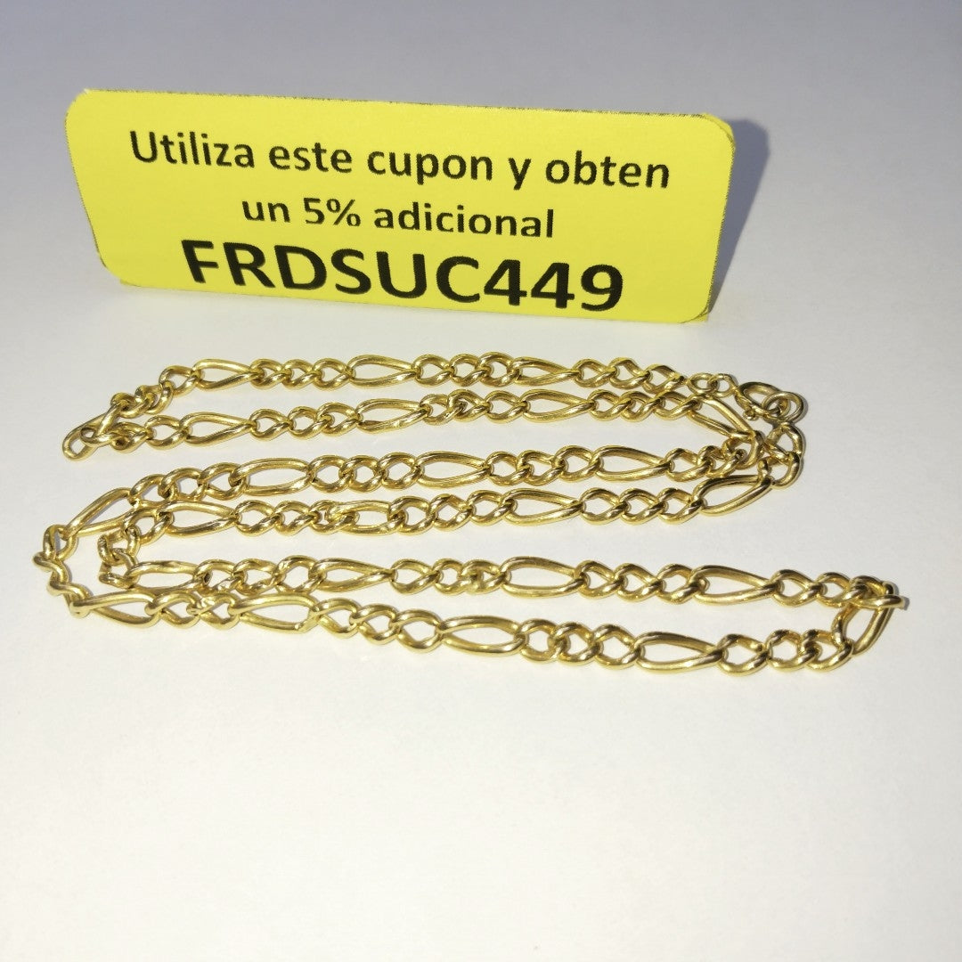 CADENA ORO 18 K 8.5 GRMS (SEMINUEVO)