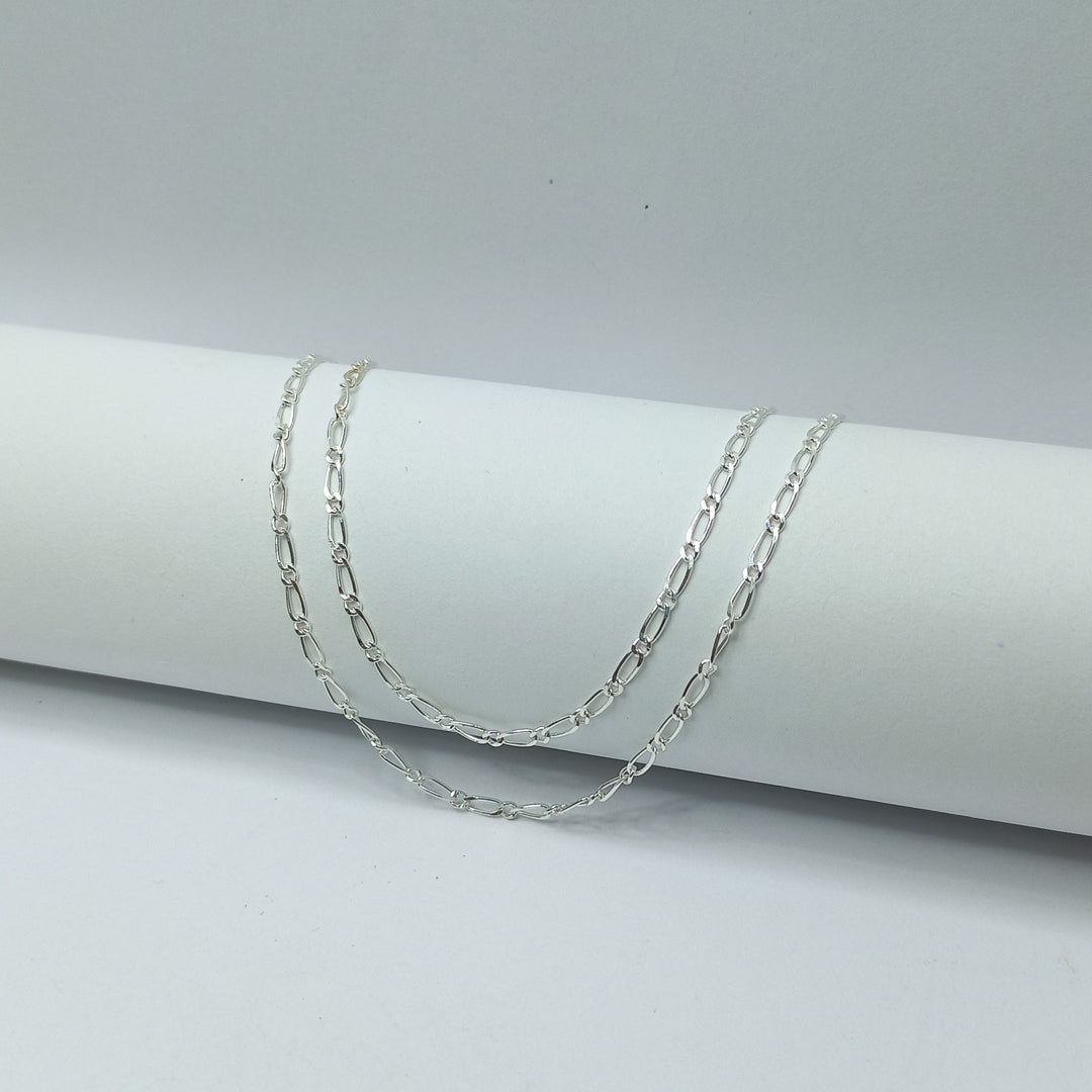 CADENA TEJIDO 1X1 PLATA .925 55 CM 3.2 GR (NUEVO)