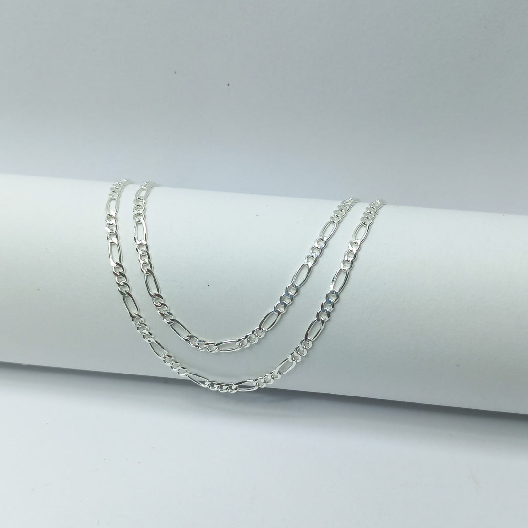 CADENA TEJIDO 3X1 PLATA .925 50 CM 4.2 GR (NUEVO)