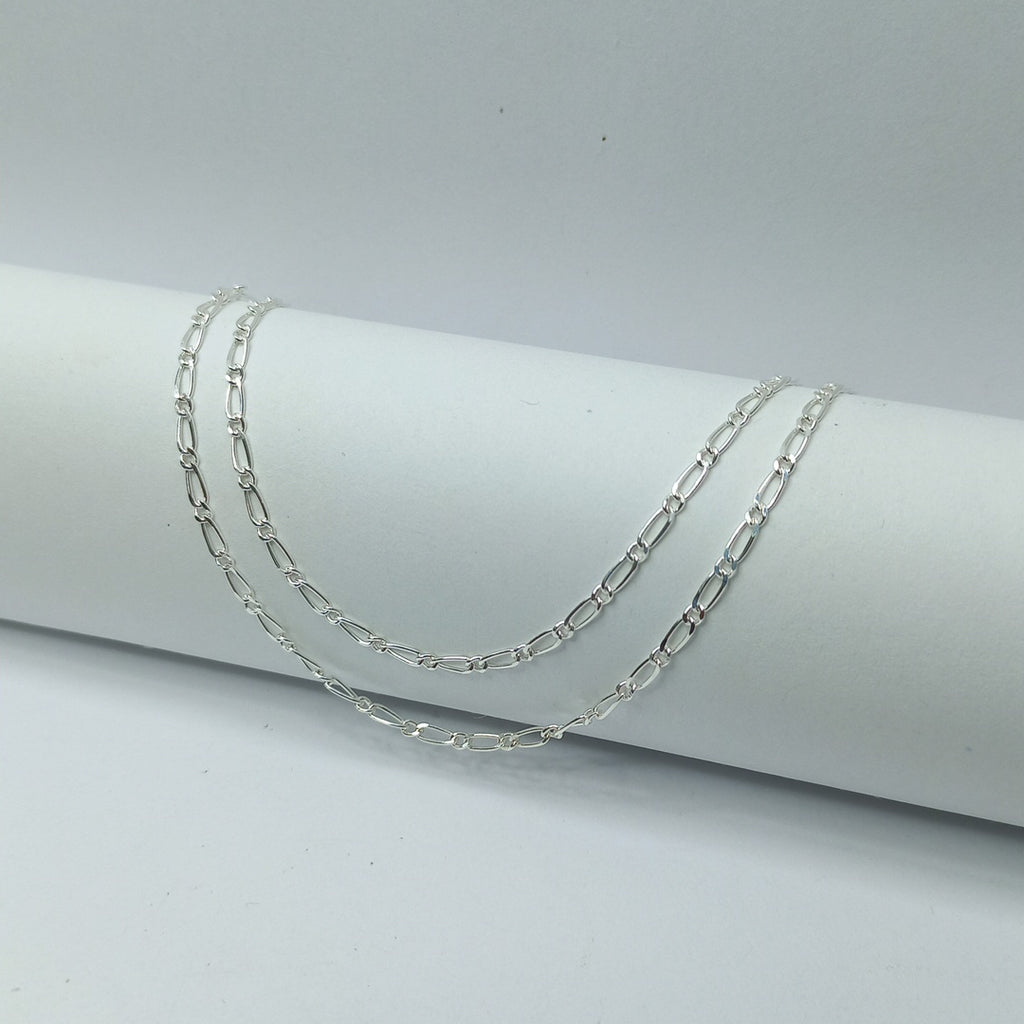 CADENA TEJIDO 1X1 PLATA .925 55 CM 3.3 GR (NUEVO)