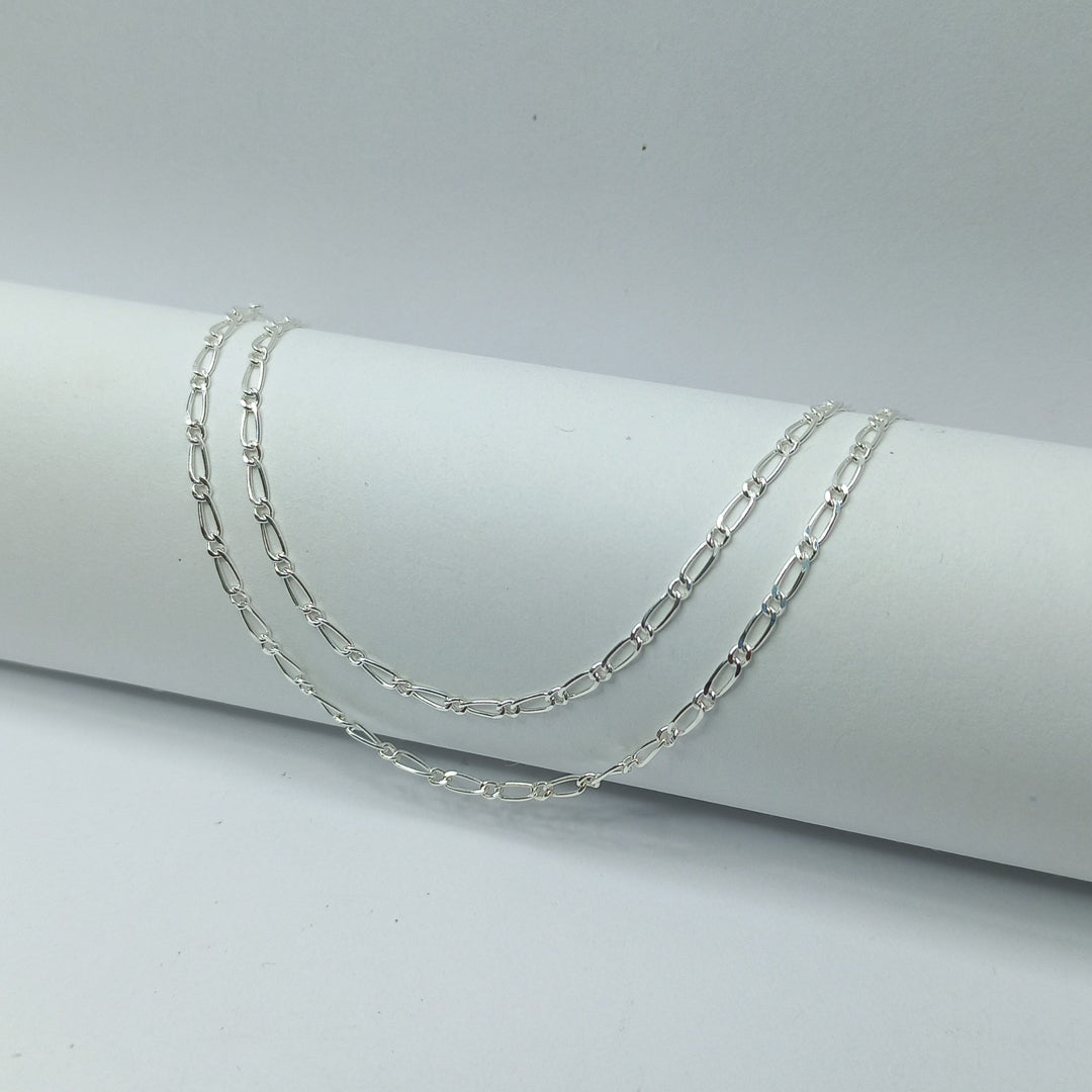 CADENA TEJIDO 1X1 PLATA .925 55 CM 3.3 GR (NUEVO)