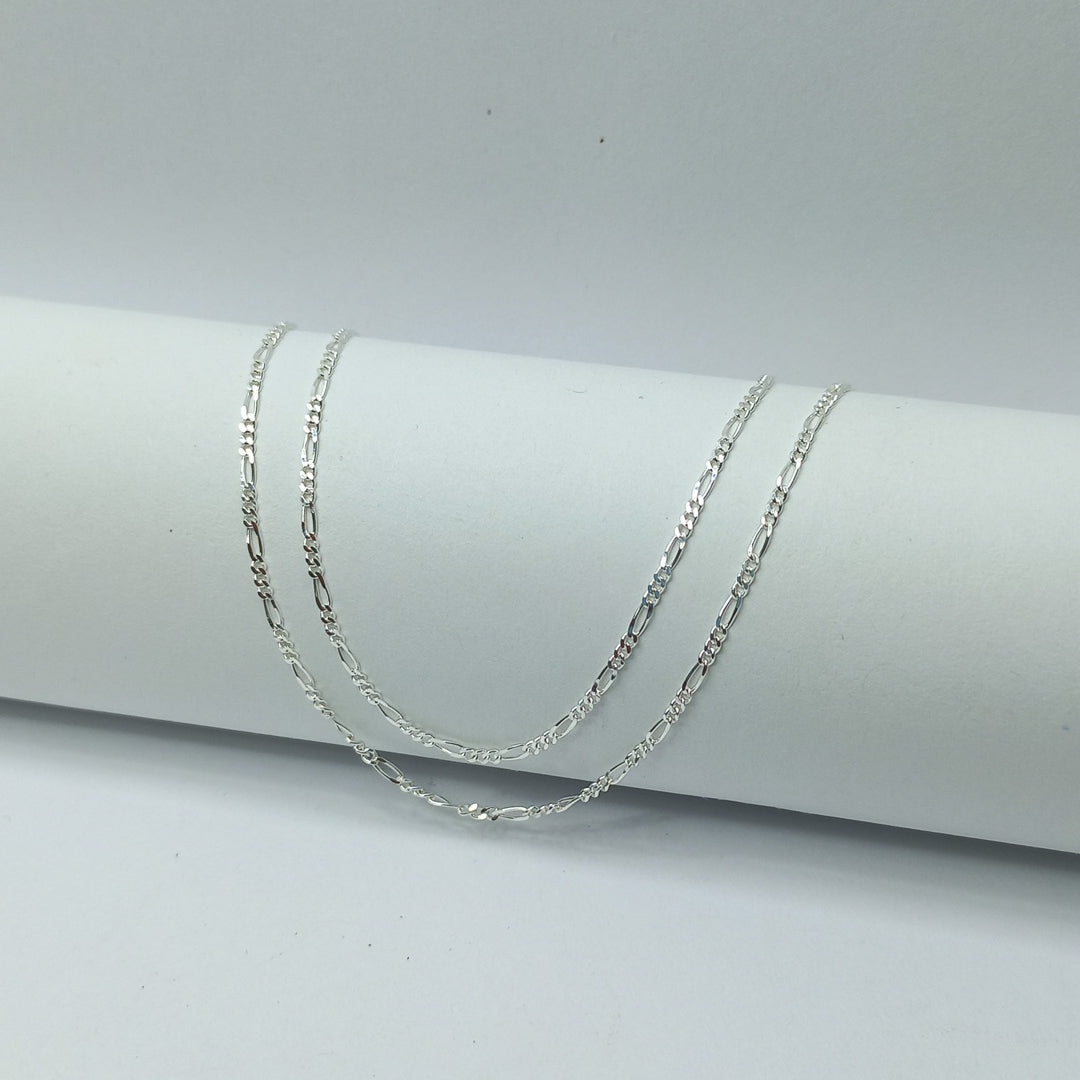 CADENA TEJIDO 3X1 PLATA .925 55 CM 2.3 GR (NUEVO)