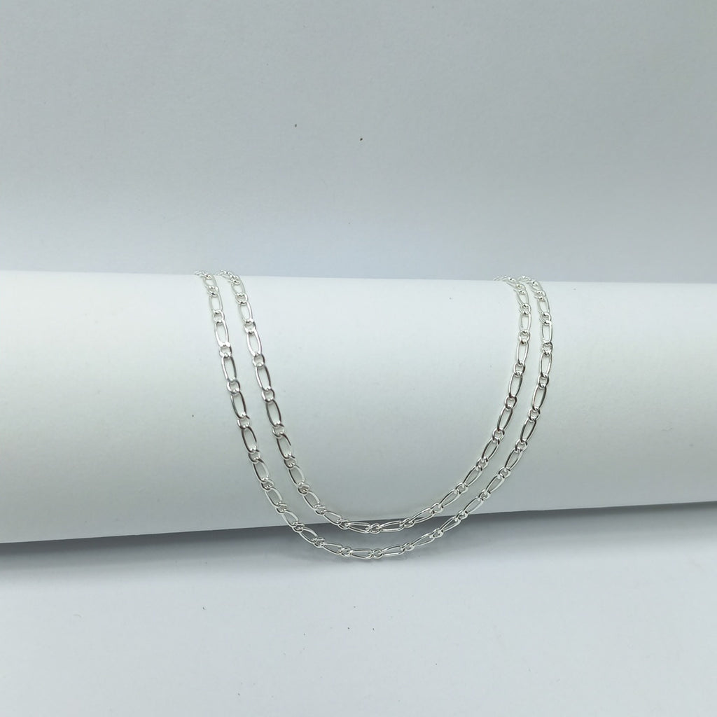 CADENA TEJIDO 1X1 PLATA .925 55 CM 3.3 GR (NUEVO)