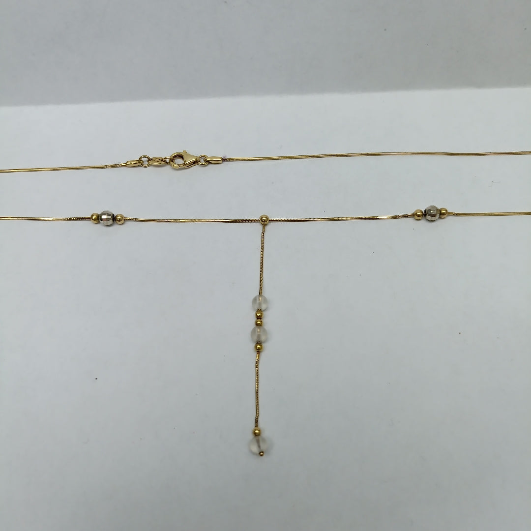 GARGANTILLA ORO 14 K 4.4 GRMS (SEMINUEVO)