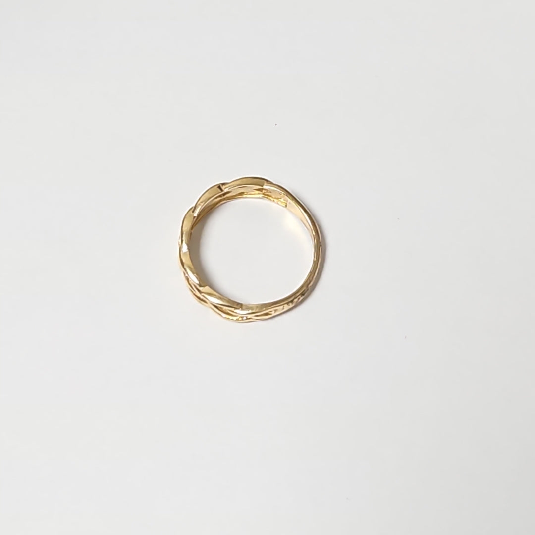 ANILLO ORO 14 K 2,90 GRMS (SEMINUEVO)