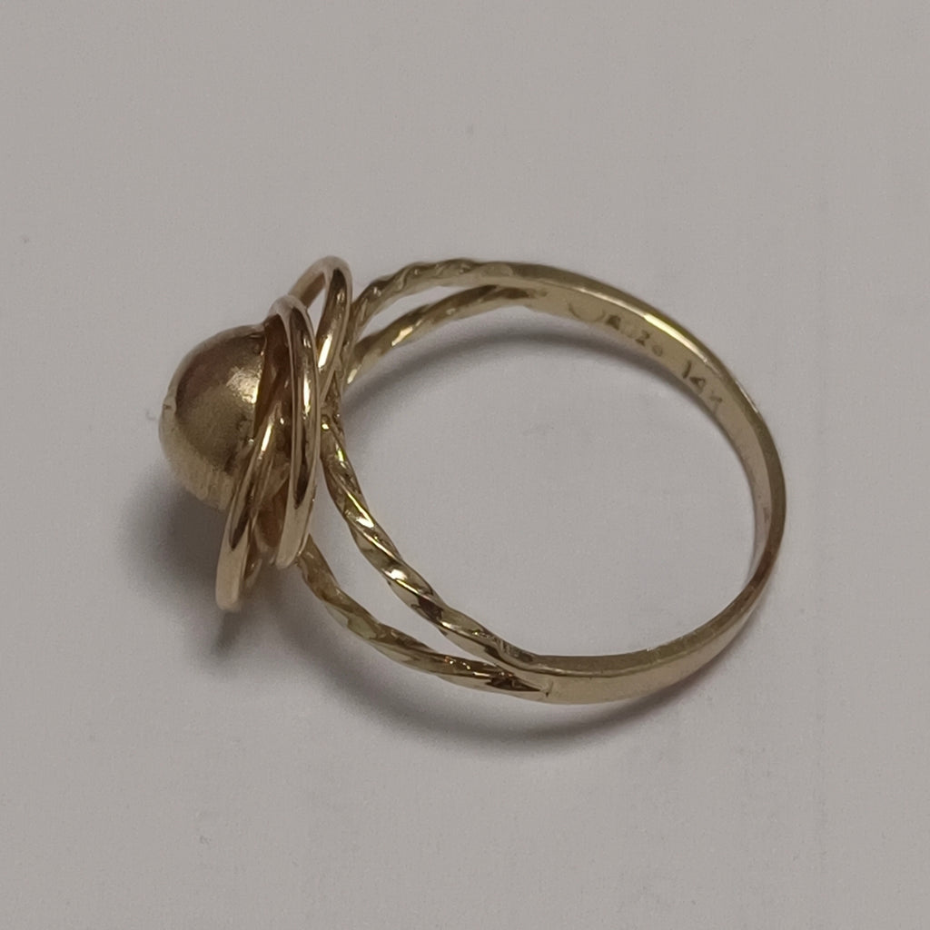 ANILLO ORO 14 K 1,70 GRMS (SEMINUEVO)