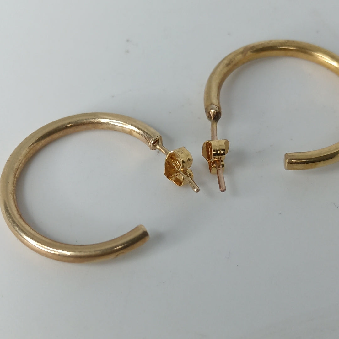 ARRACADAS PAR ORO 14 K 3,00 GRMS (SEMINUEVO)