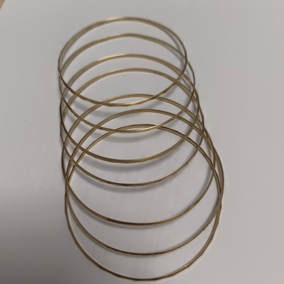 SEMANARIO DE ARGOLLAS ORO 18 K 28,60 GRMS (SEMINUEVO)