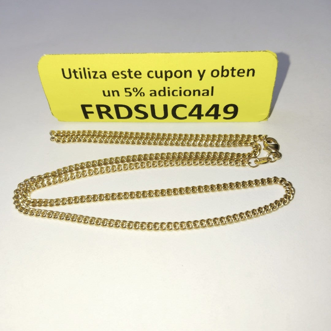 CADENA ORO 14 K 14.2 GRMS (SEMINUEVO)