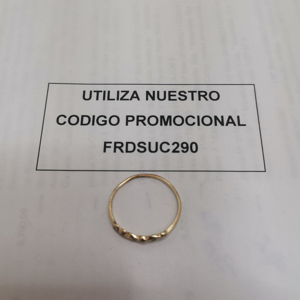 ANILLITO ORO 14 K 1.1 GRMS (SEMINUEVO)