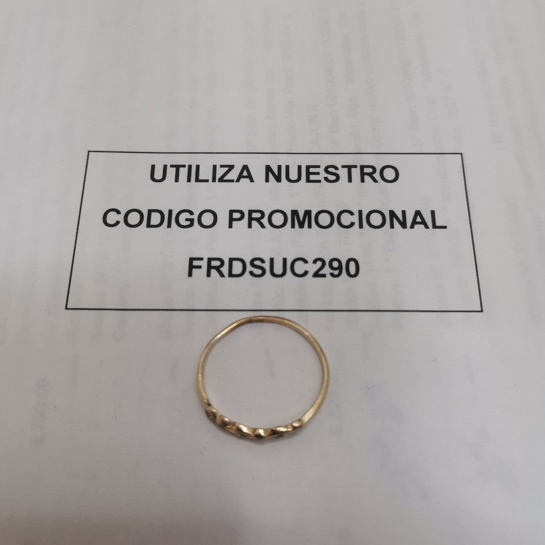 ANILLITO ORO 14 K 1.1 GRMS (SEMINUEVO)