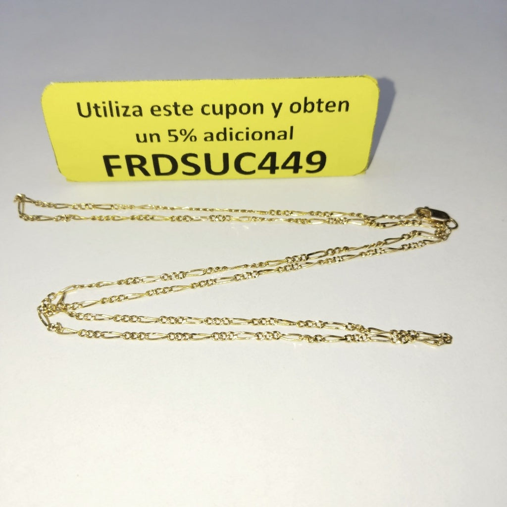 CADENA ORO 14 K 3.6 GRMS (SEMINUEVO)