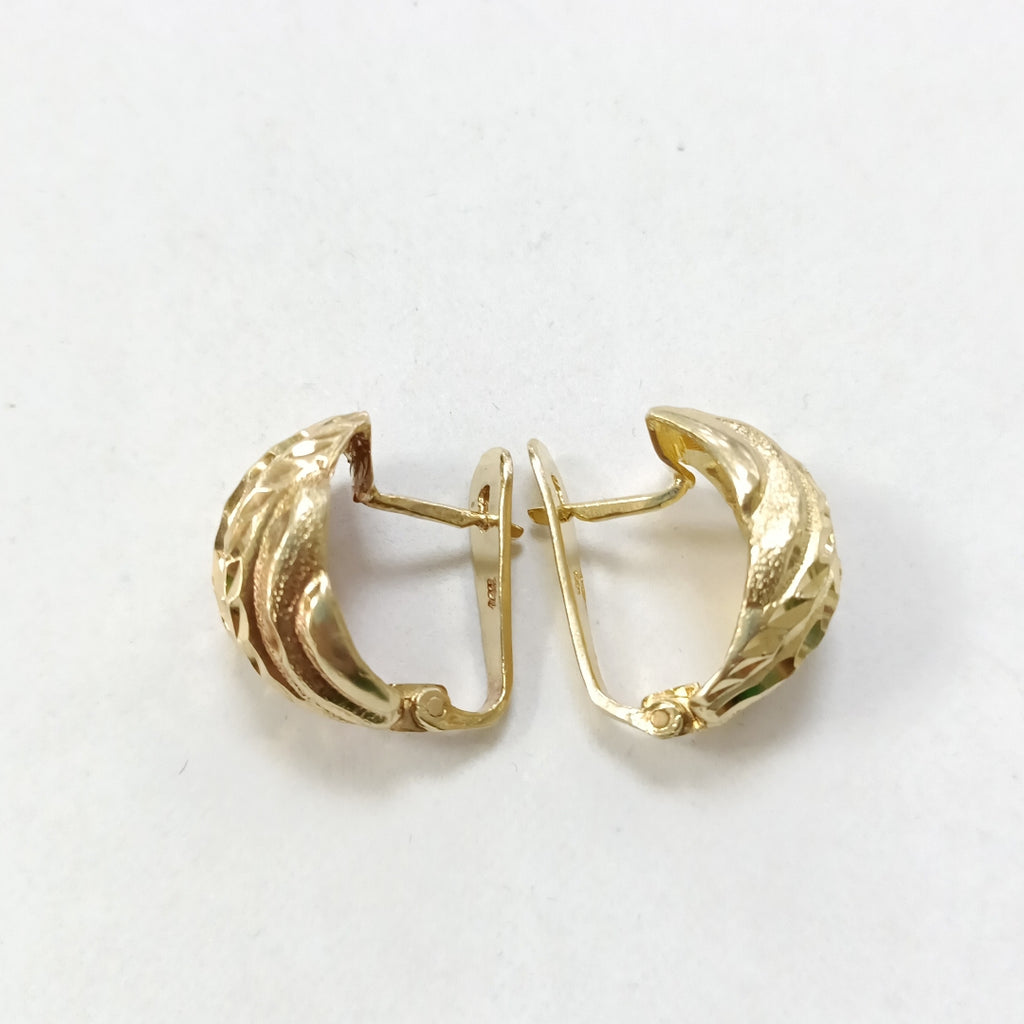 ARETES PAR ORO 14 K 6,90 GRMS (SEMINUEVO)