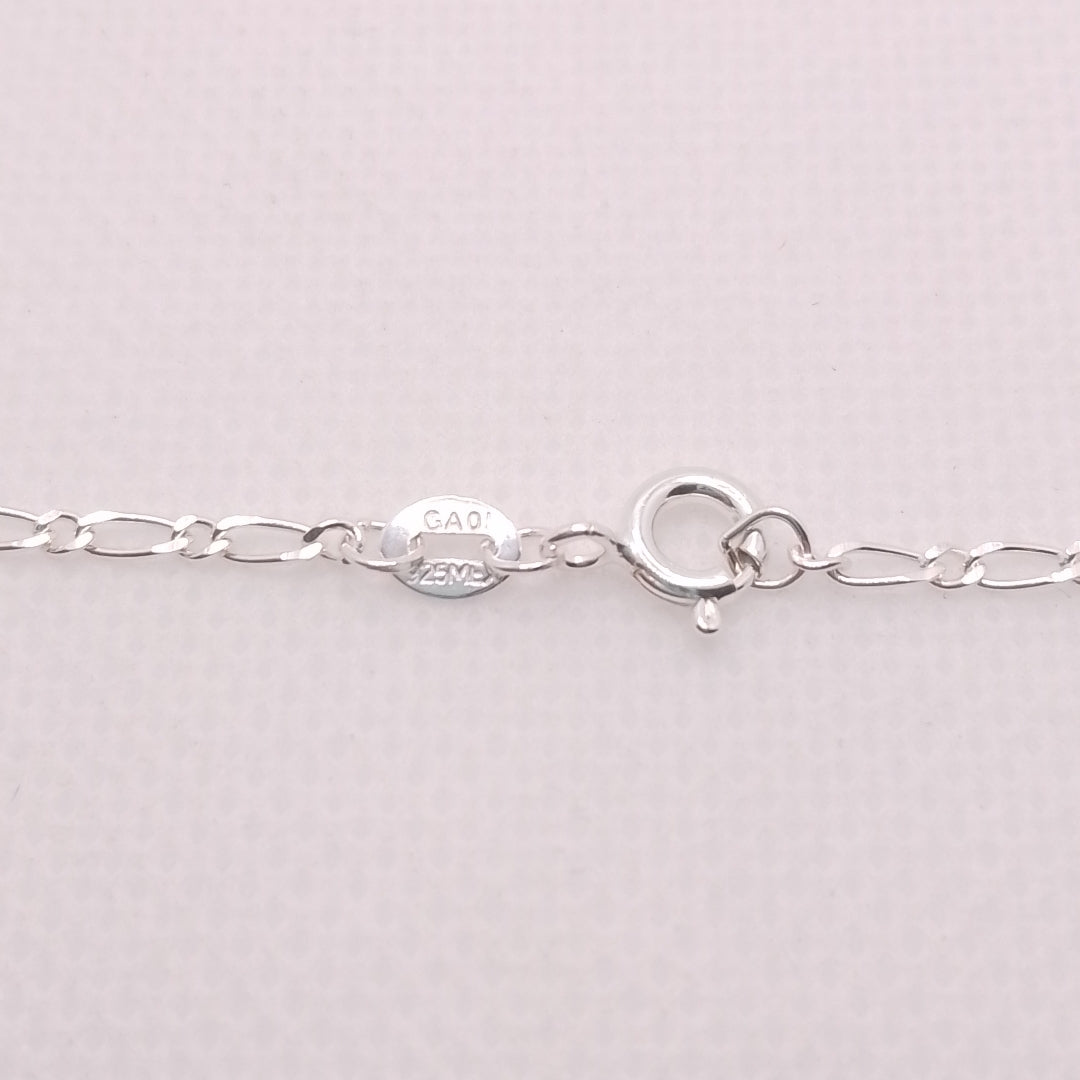 CADENA TEJIDO 1X1 PLATA .925 55 CM 3.2 GR (NUEVO)