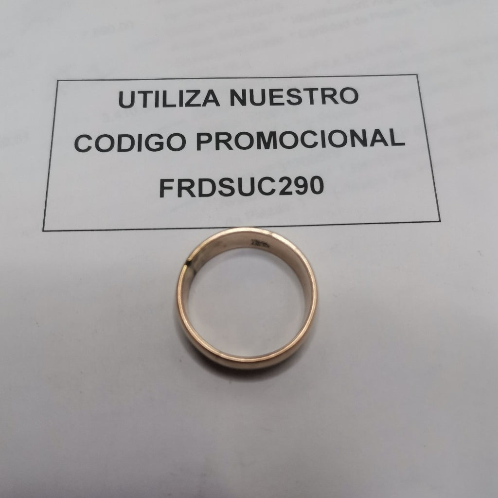 ARGOLLA ORO 10 K 7.4 GRMS (SEMINUEVO)