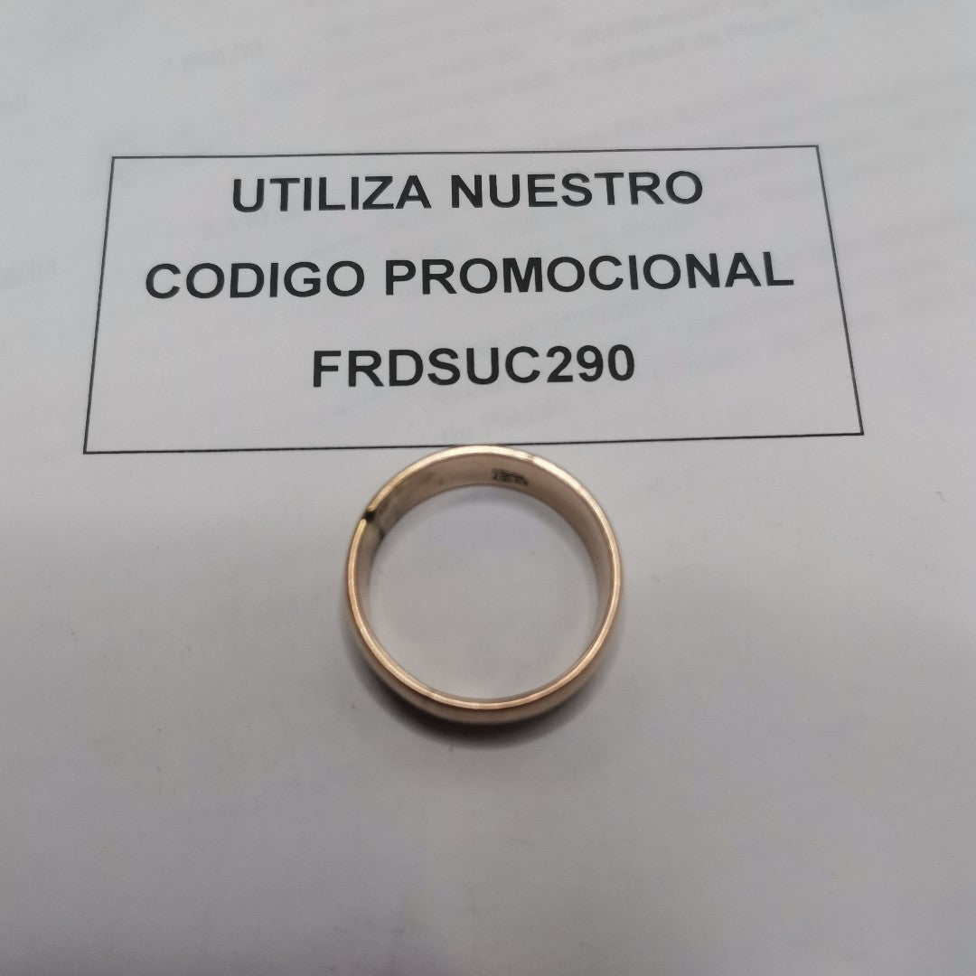 ARGOLLA ORO 10 K 7.4 GRMS (SEMINUEVO)