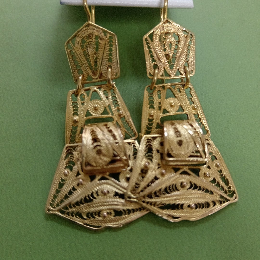 ARETES PAR ORO 8 K 9,40 GRMS (SEMINUEVO)