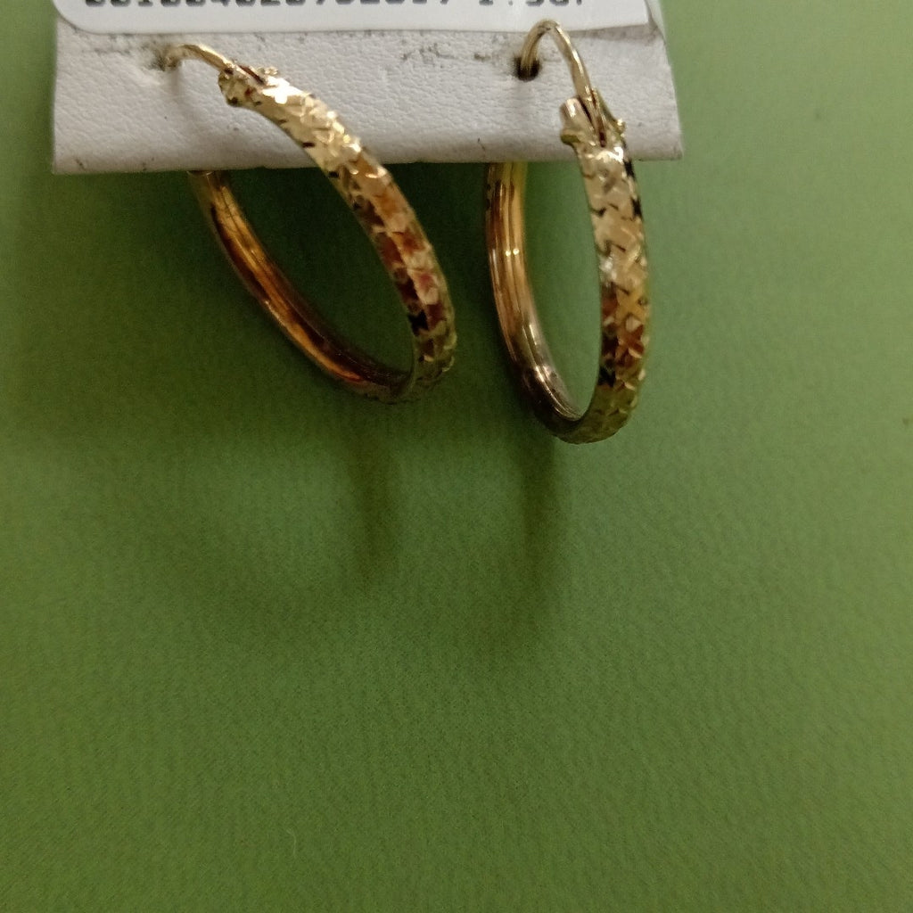 ARRACADAS PAR ORO 10 K 1.5 GRMS (SEMINUEVO)