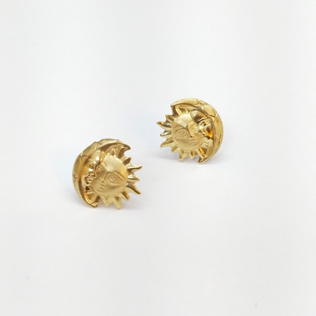 BROQUELES PAR ORO 14 K 1.1 GRMS (SEMINUEVO)