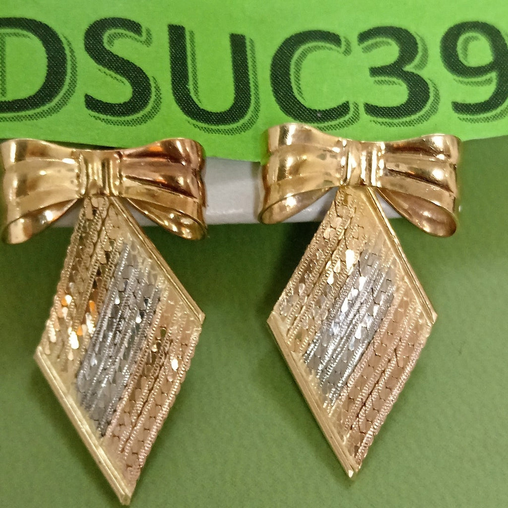 ARETES PAR ORO 10 K 3,10 GRMS (SEMINUEVO)