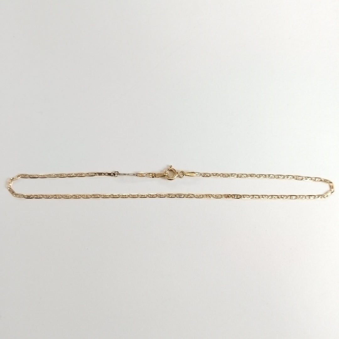 PULSERA ORO COMBINADO 14 K 1,30 GRMS (SEMINUEVO)