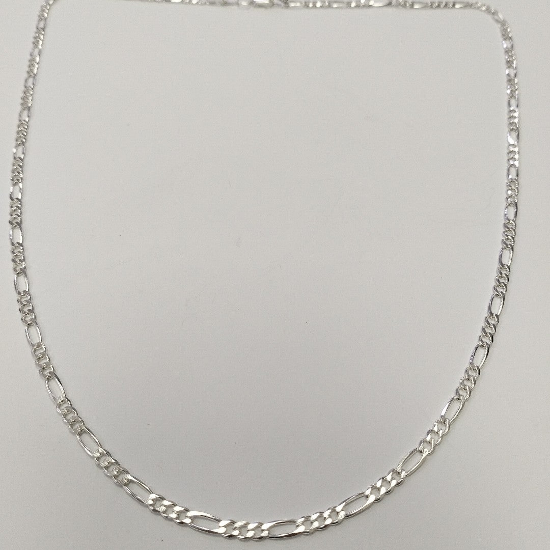 CADENA TEJIDO 3X1 PLATA .925 55 CM 7.6 GR (NUEVO)