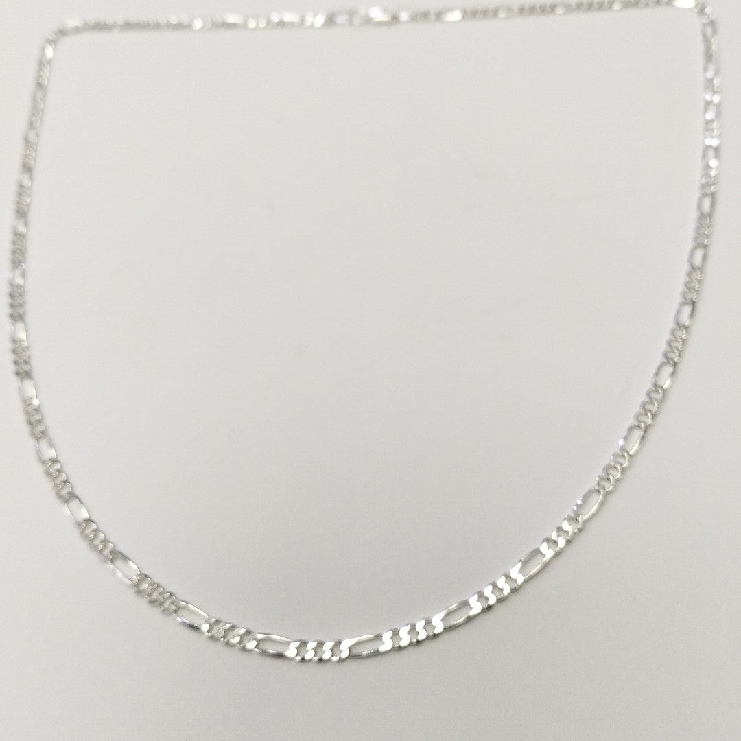 CADENA TEJIDO 3X1 PLATA .925 55 CM 7.6 GR (NUEVO)