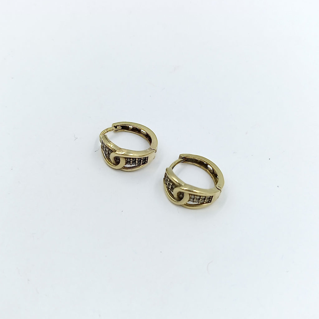 ARRACADAS PAR ORO 10 K 2.1 GRMS (SEMINUEVO)