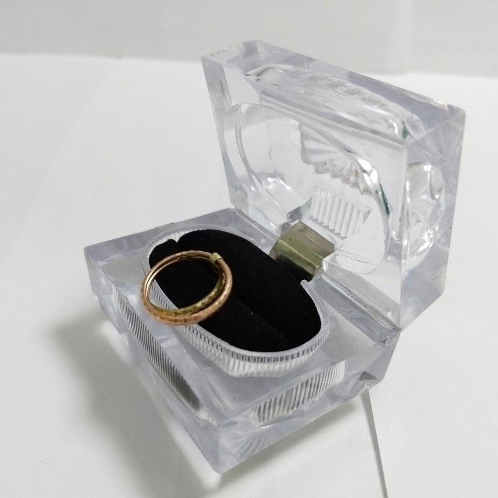 ARGOLLA ORO COMBINADO 14 K 2,20 GRMS (SEMINUEVO)