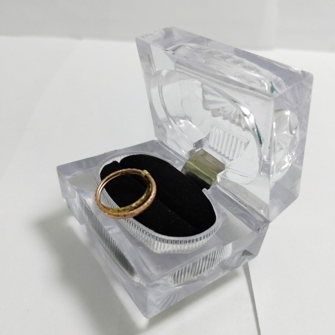 ARGOLLA ORO COMBINADO 14 K 2,20 GRMS (SEMINUEVO)