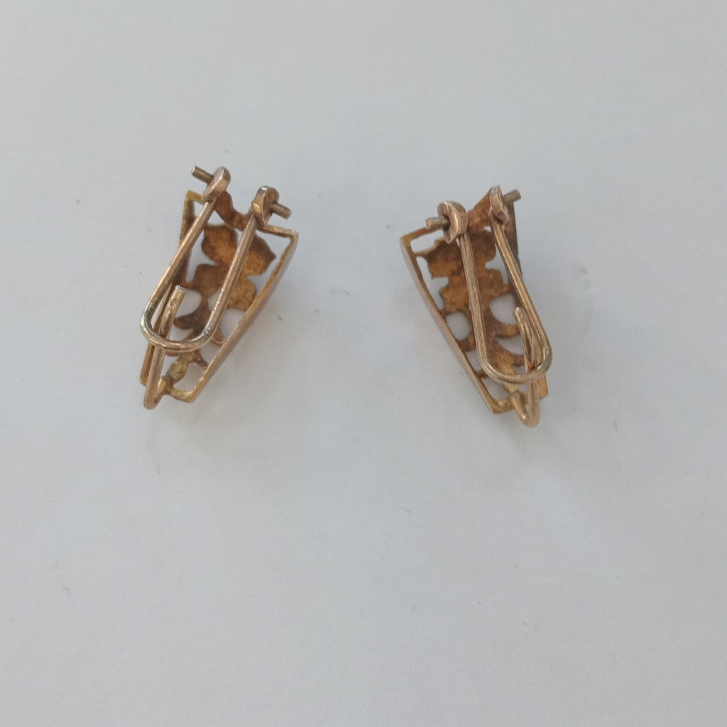 ARETES PAR ORO 8 K 2.9 GRMS (SEMINUEVO)
