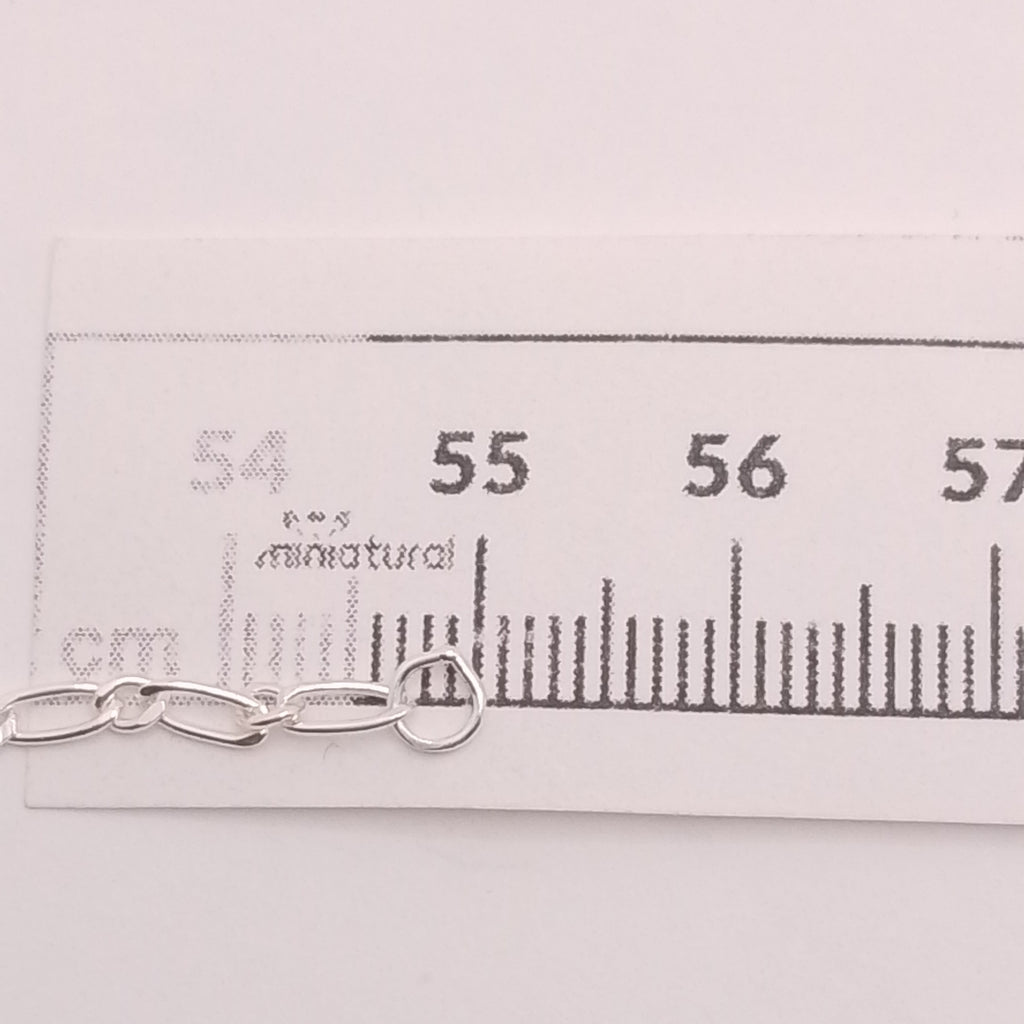 CADENA TEJIDO 1X1 PLATA .925 55 CM 3.3 GR (NUEVO)