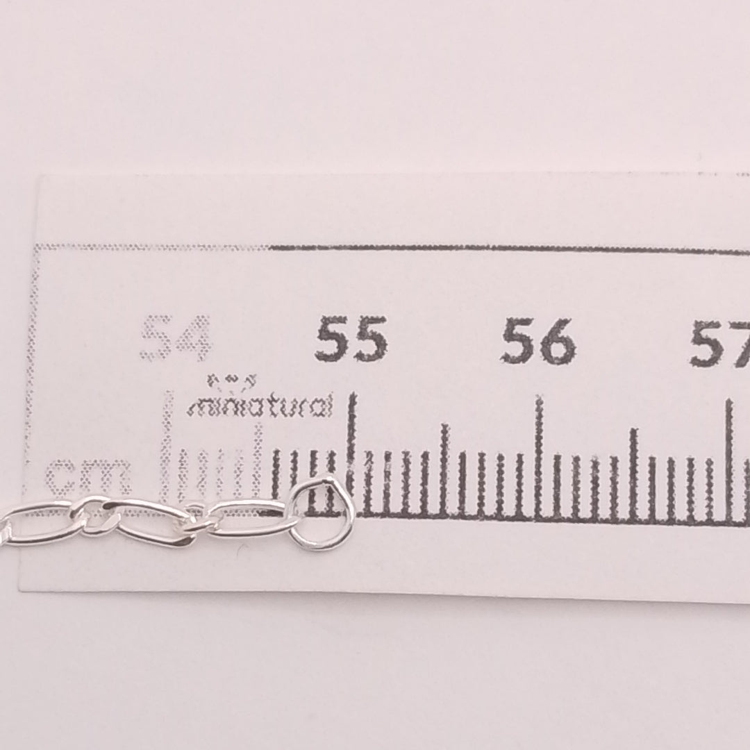 CADENA TEJIDO 1X1 PLATA .925 55 CM 3.3 GR (NUEVO)