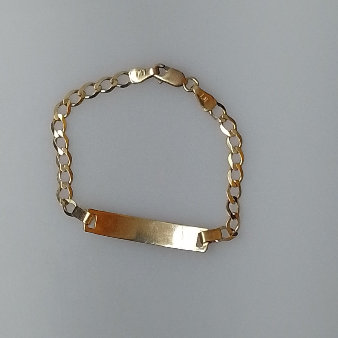 ESCLAVA ORO 14 K 2.6 GRMS (SEMINUEVO)