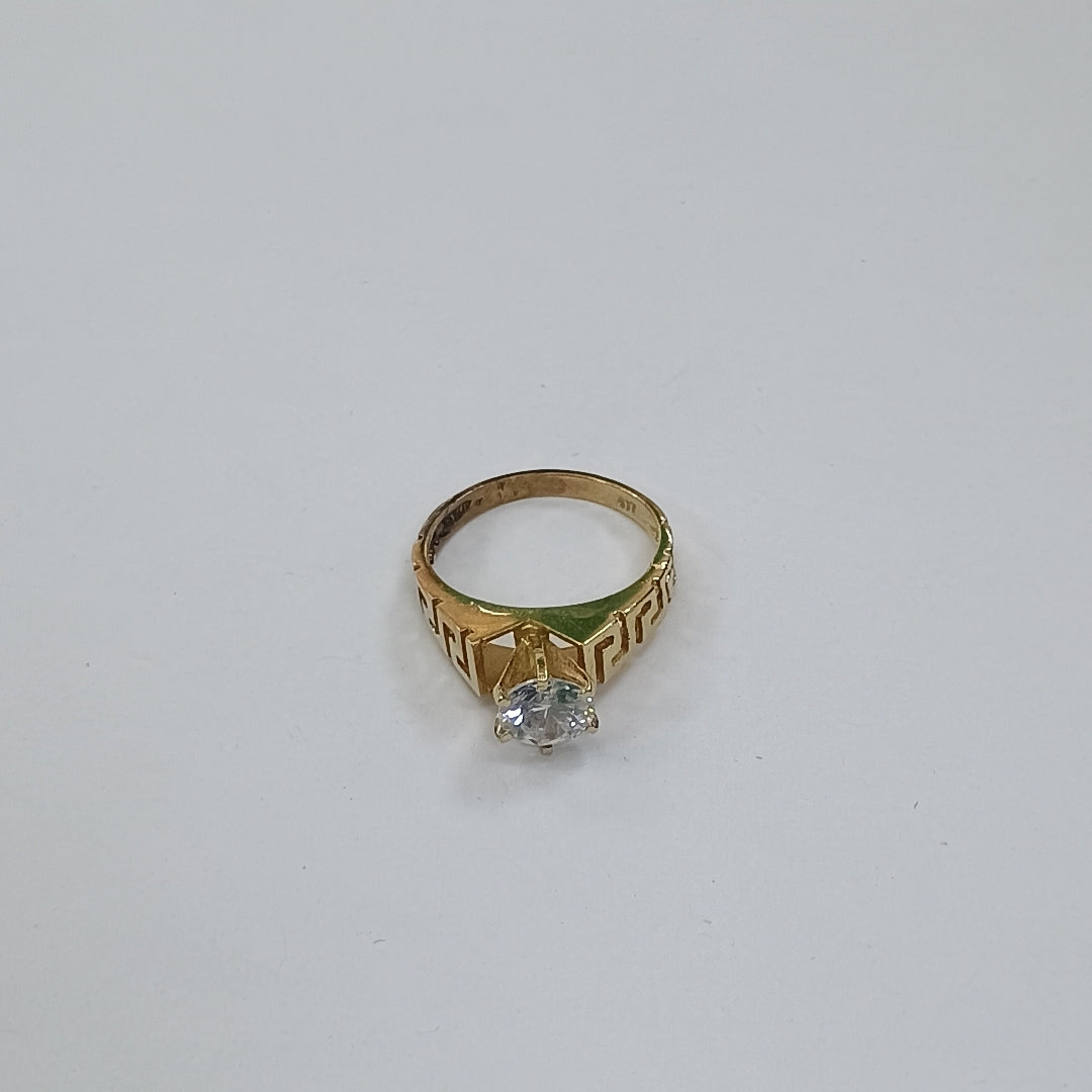 SOLITARIO ORO 10 K 3.2 GRMS (SEMINUEVO)