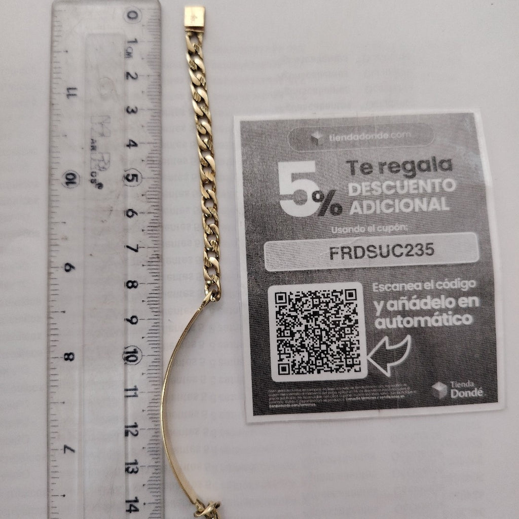 ESCLAVA ORO 10 K 12.8 GRMS (SEMINUEVO)