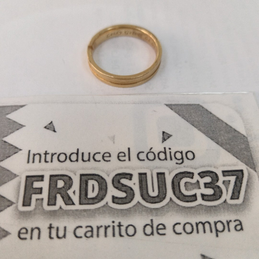 ARGOLLA ORO 18 K 6 GRMS (SEMINUEVO)