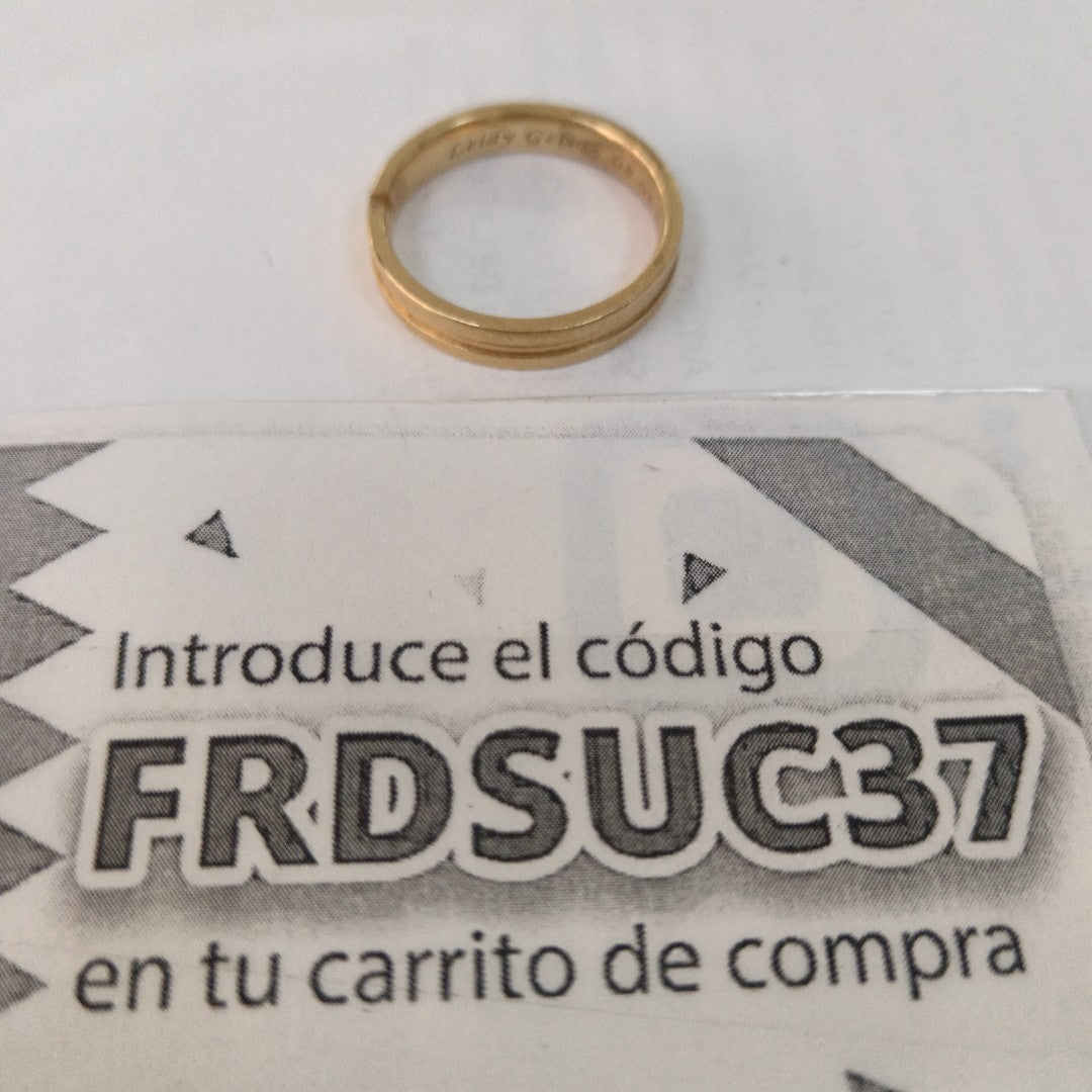 ARGOLLA ORO 18 K 6 GRMS (SEMINUEVO)