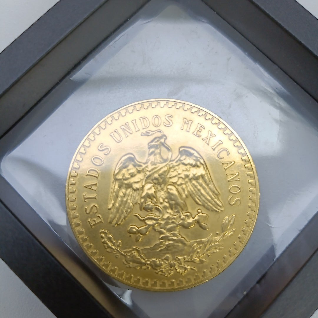 K1 41.6 GRMS 21 K IDENTIFICACIÓN MONEDA NOMINATIVA MONEDAS PESOS 50 PESOS (SEMINUEVO)