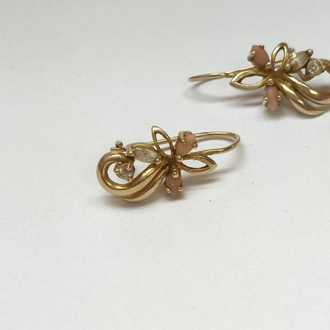 ARETES PAR ORO 10 K 2.5 GRMS (SEMINUEVO)