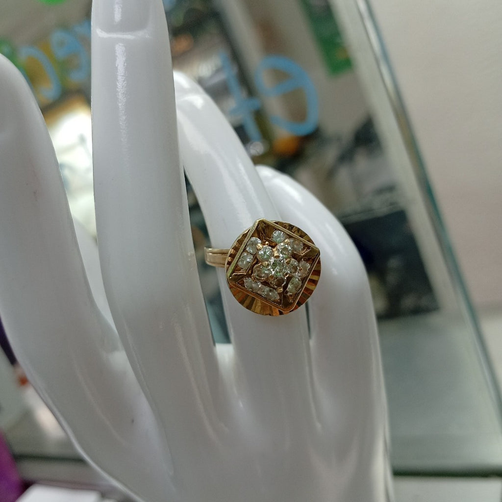 ANILLO ORO 10 K 3.8 GRMS (SEMINUEVO)